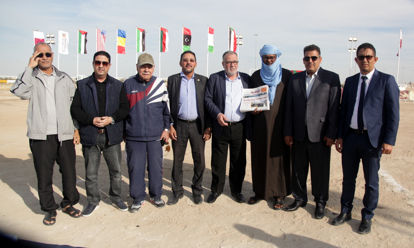 أعضاء الاتحاد العربي يشيدون بالنجاح الكبير لبطولة يد الهجانة بالشحانية