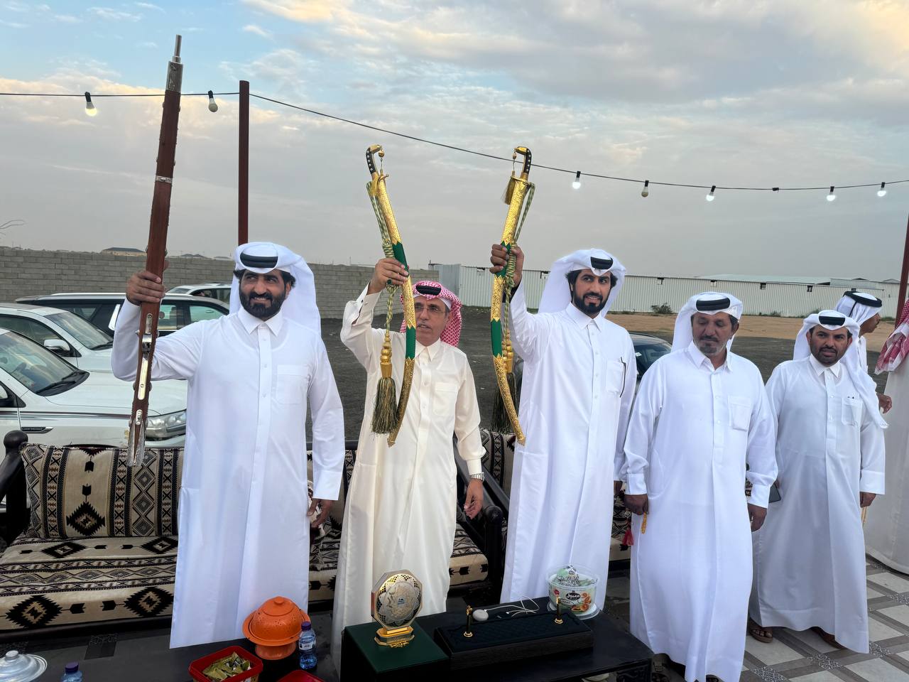 فرحة كبيرة في الطائف في ليلة السيطرة العنابية
